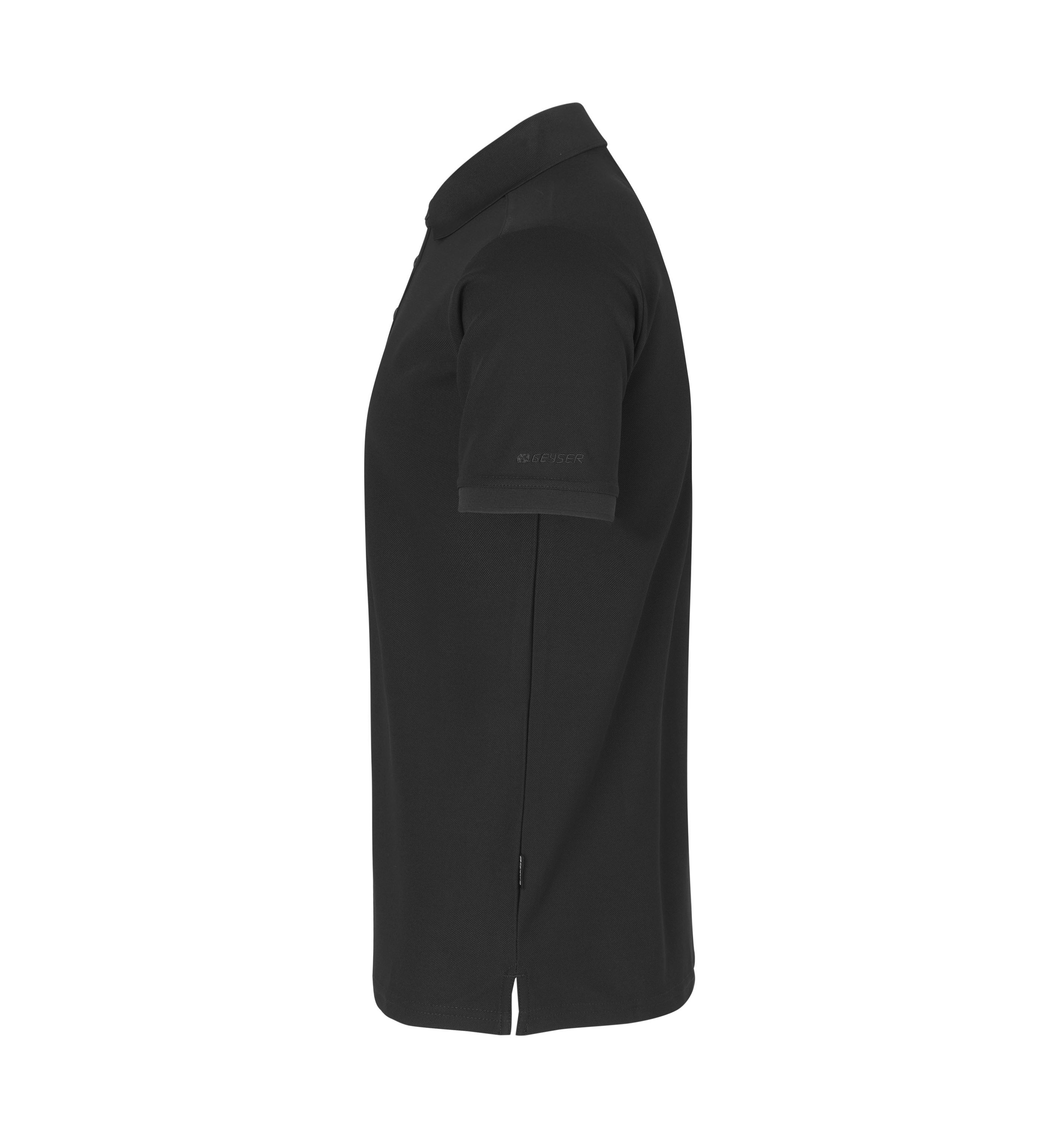 Koszulka polo GEYSER | funkcjonalna — Black — miniatura 3
