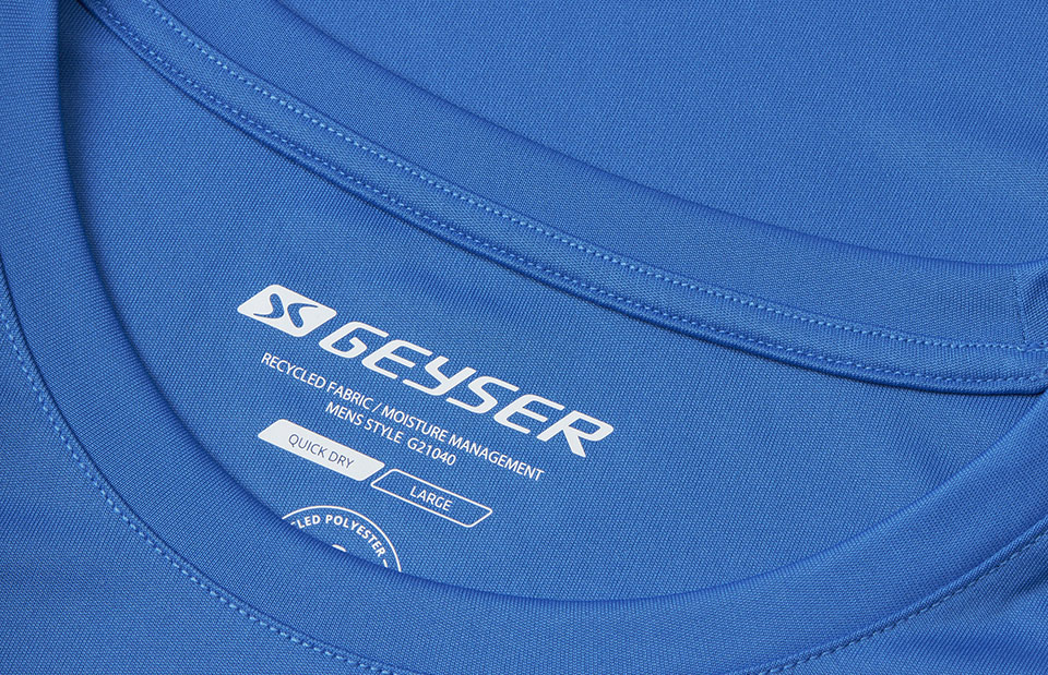 T-shirt GEYSER I essential — Azure — miniatura 4