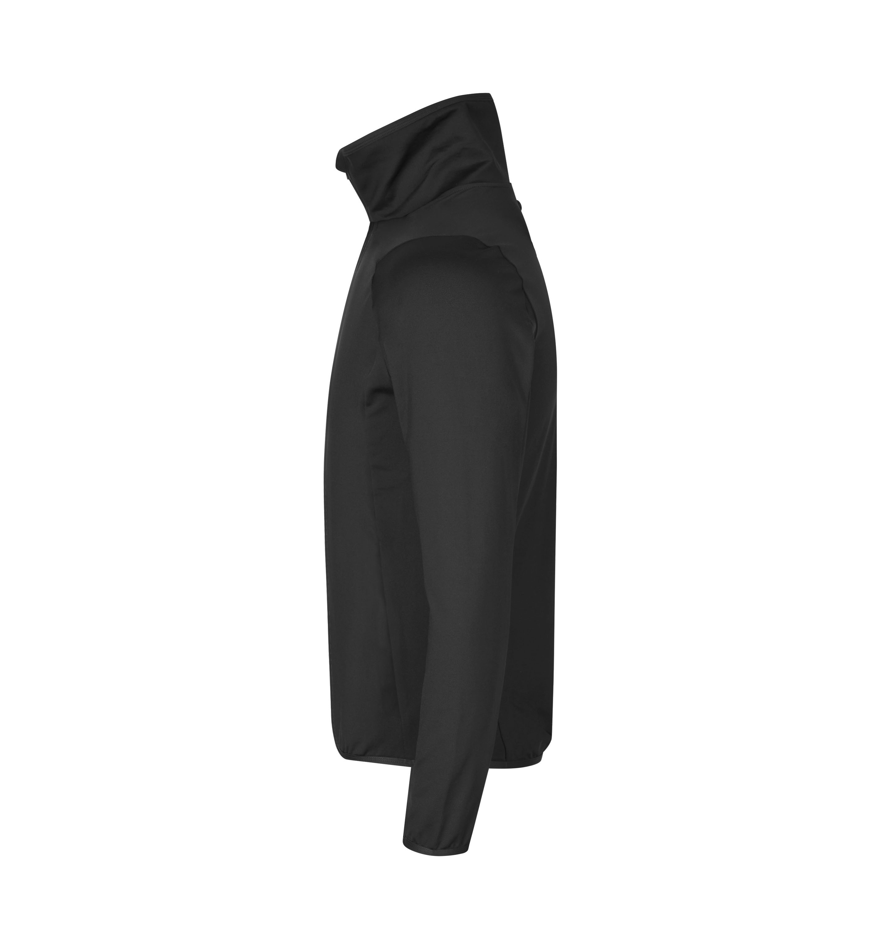 GEYSER bluza treningowa stretch | ½ zip — Black — miniatura 3