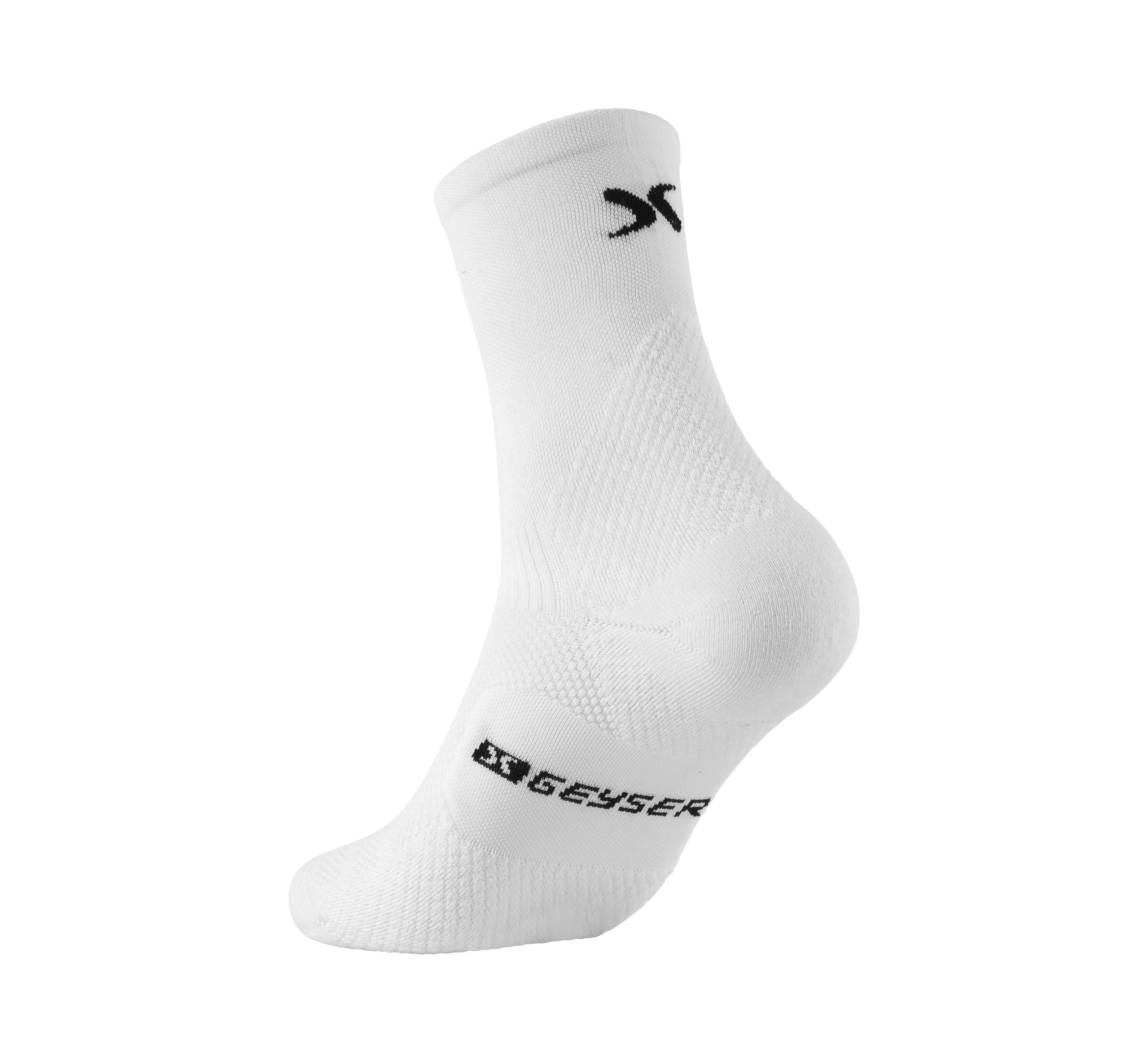 GEYSER skarpety do biegania stretch — White — miniatura 2