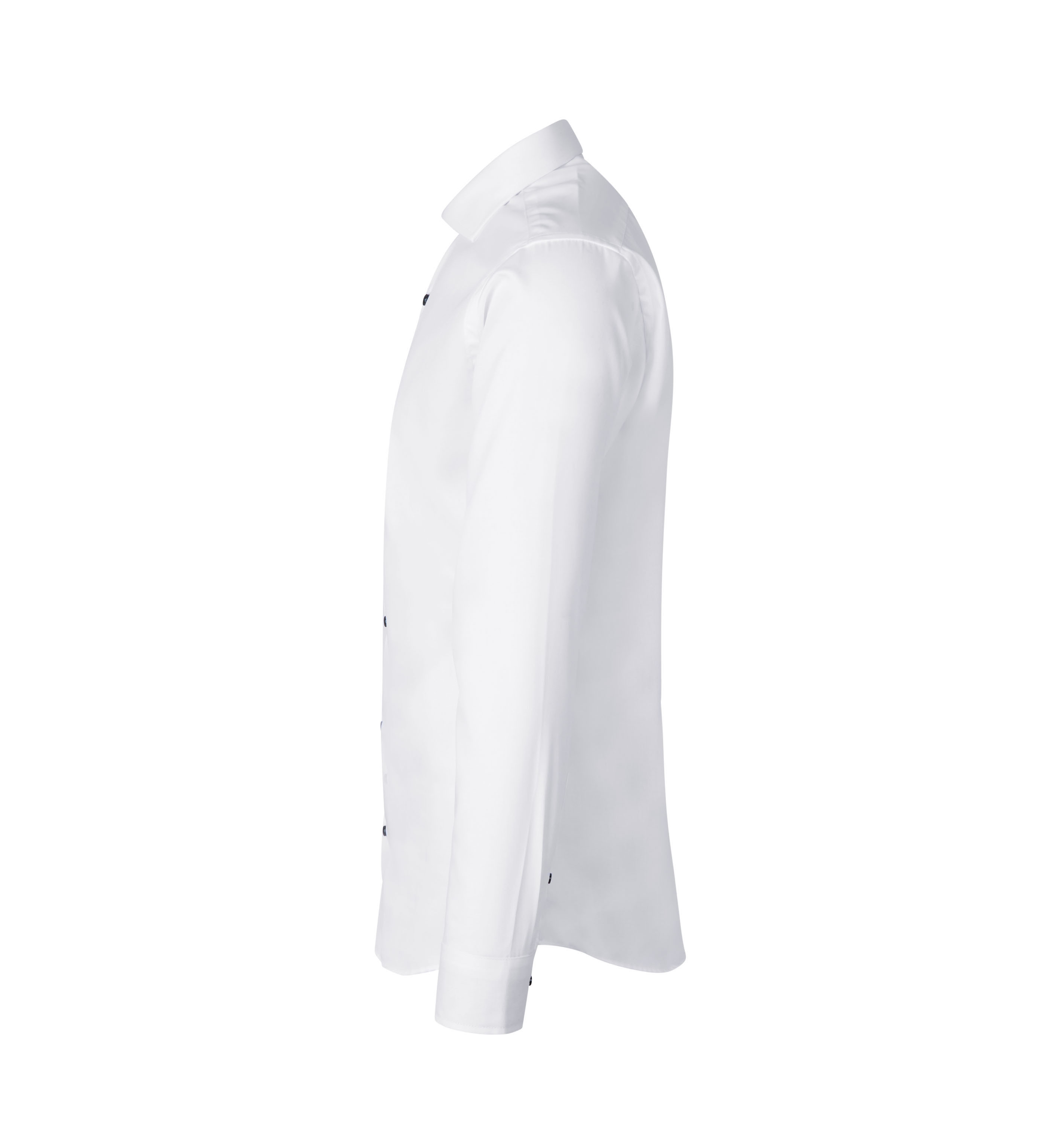 SEVEN SEAS Fine Twill Contrast | slim — White — miniatura 3