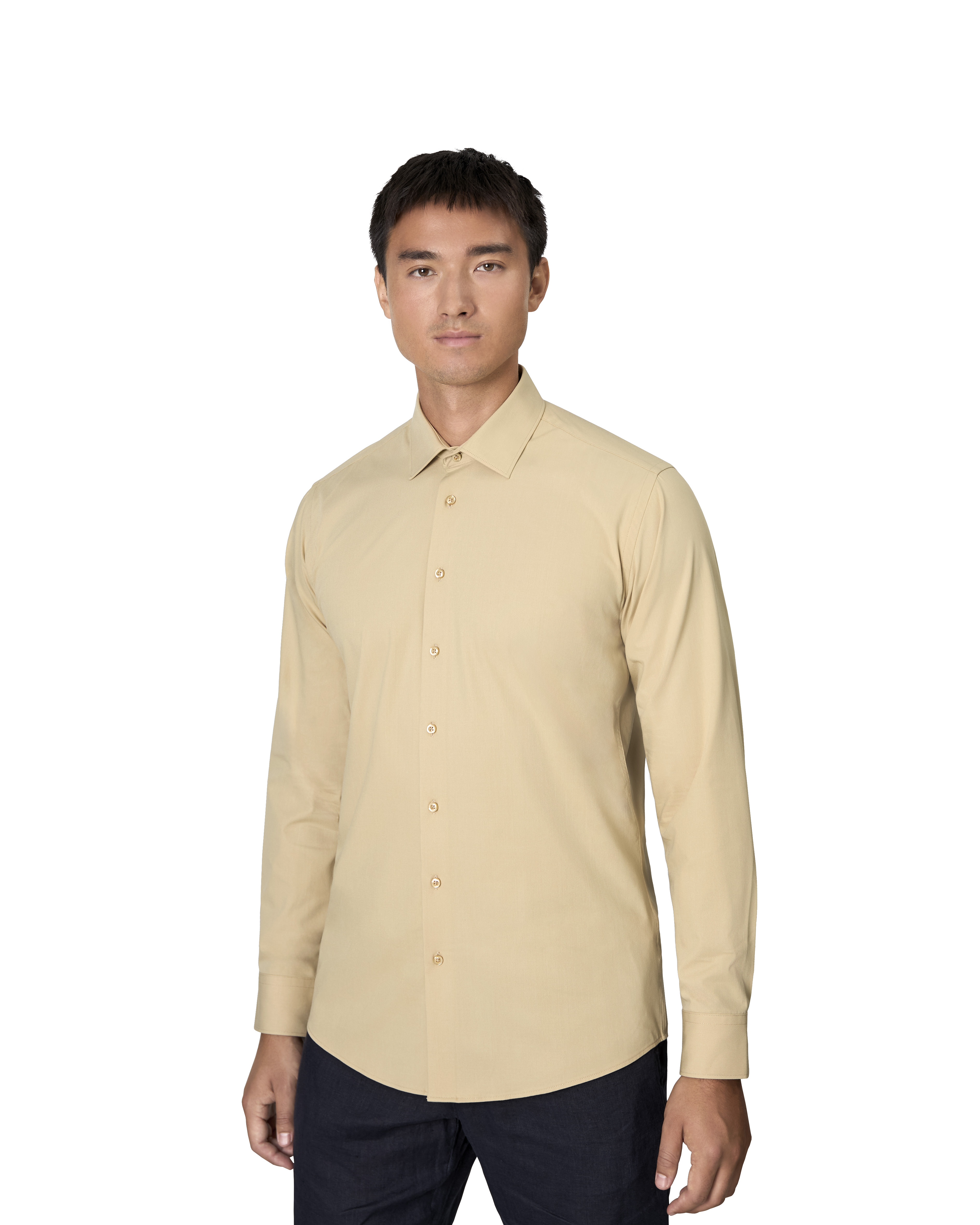 SEVEN SEAS Hybrid shirt | modern — Sand — miniatura 5