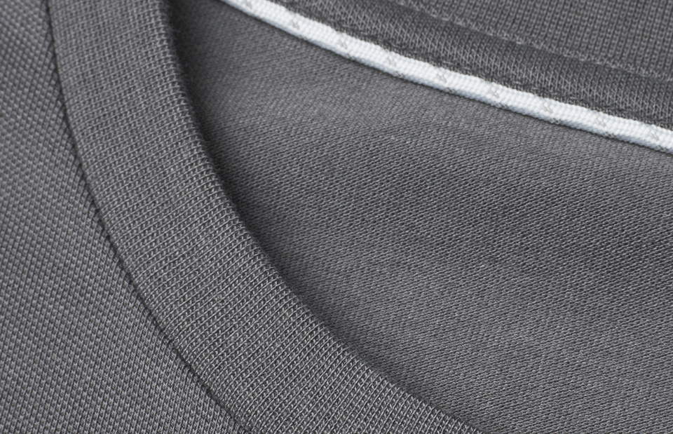 SEVEN SEAS T-shirt | organic — Silver grey — miniatura 4