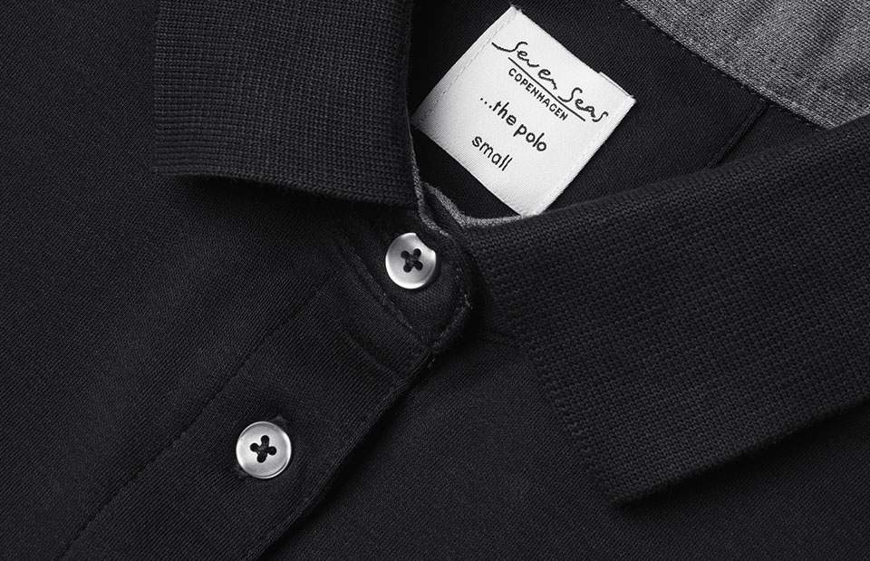 SEVEN SEAS The polo | damska — Black — miniatura 4