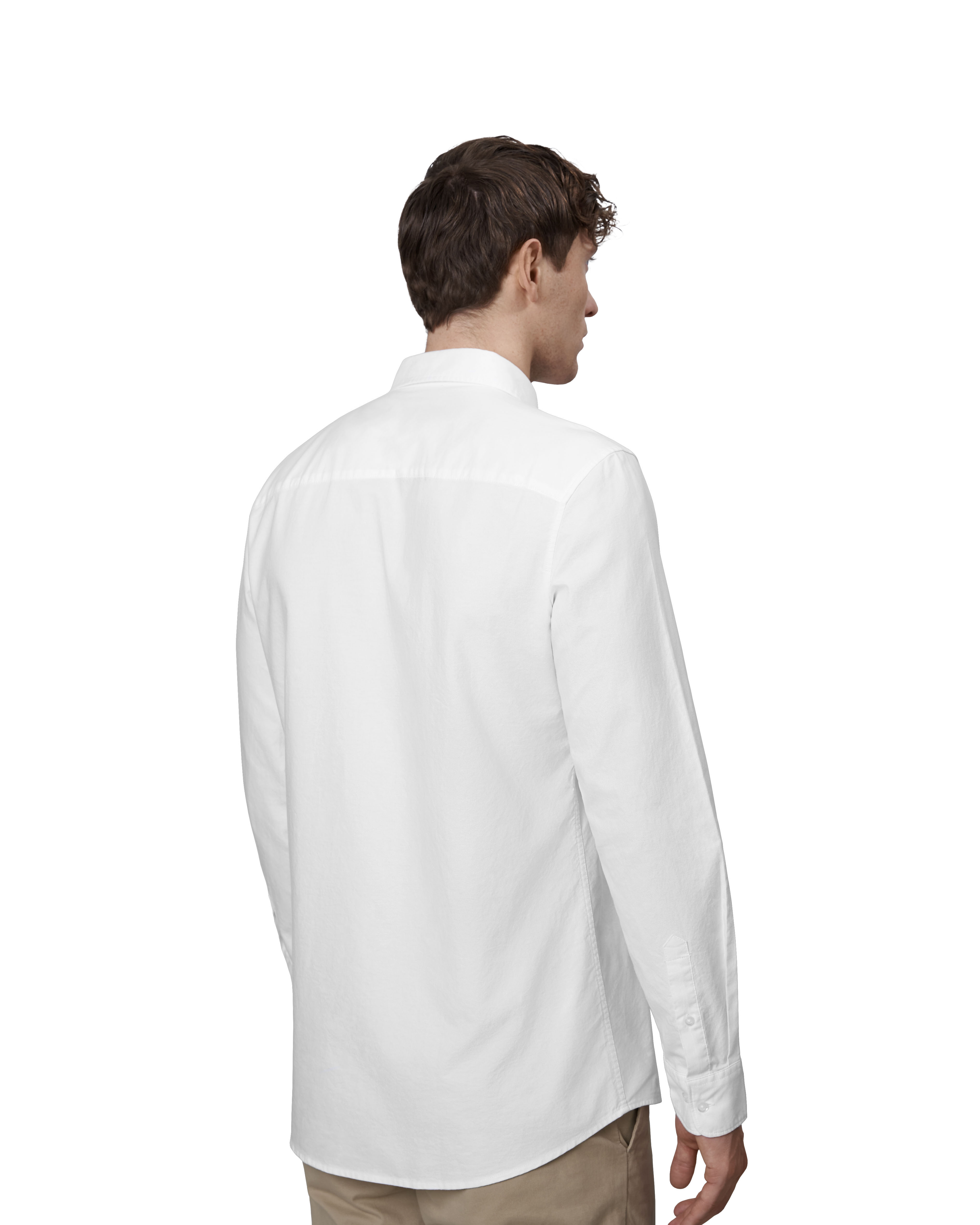 SEVEN SEAS Oxford | slim fit — White — miniatura 6