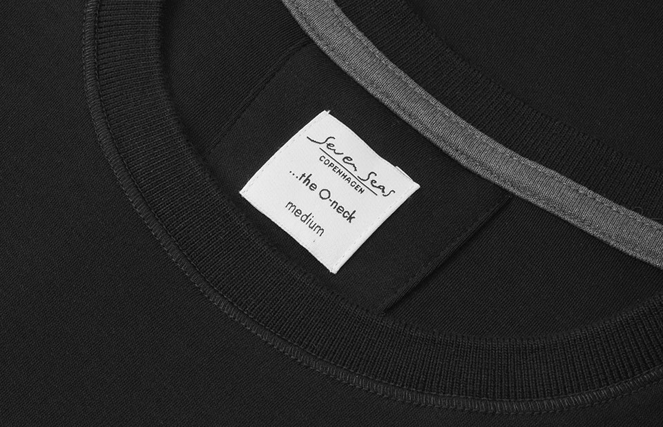SEVEN SEAS T-shirt | o-neck — Black — miniatura 4