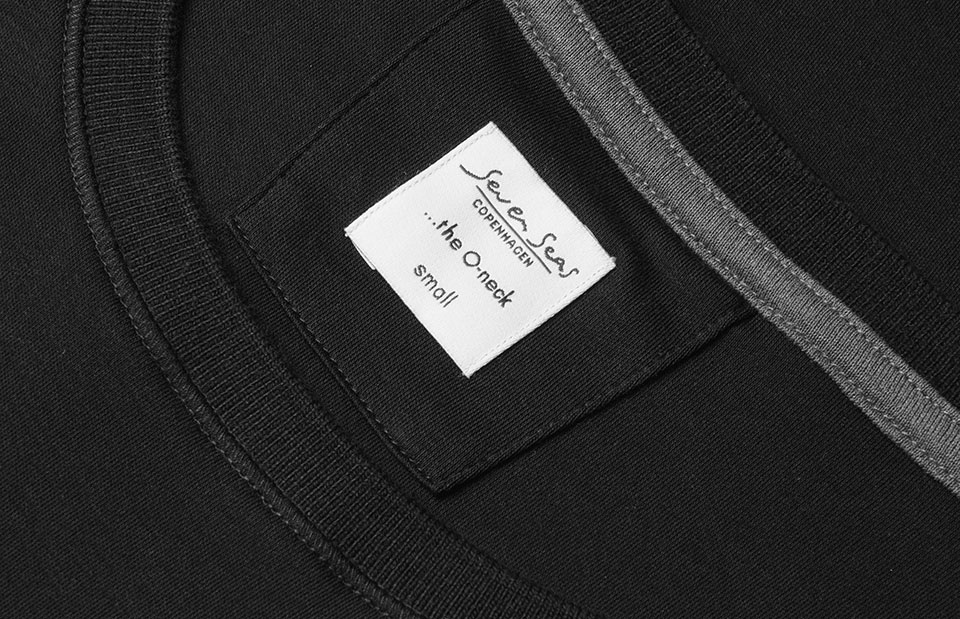 SEVEN SEAS T-shirt | o-neck | damski — Black — miniatura 4