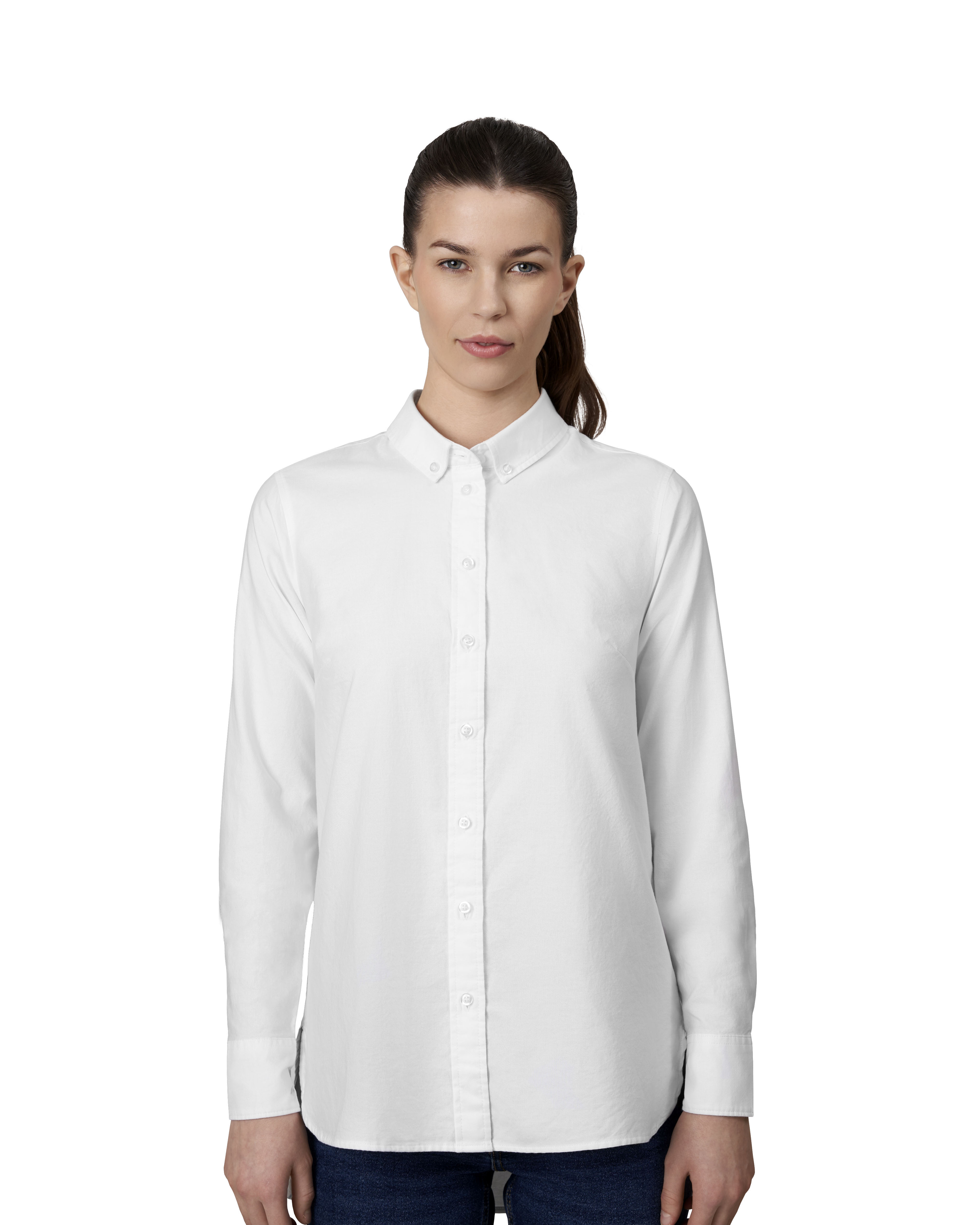 SEVEN SEAS Oxford | long | modern | damski — White — miniatura 5