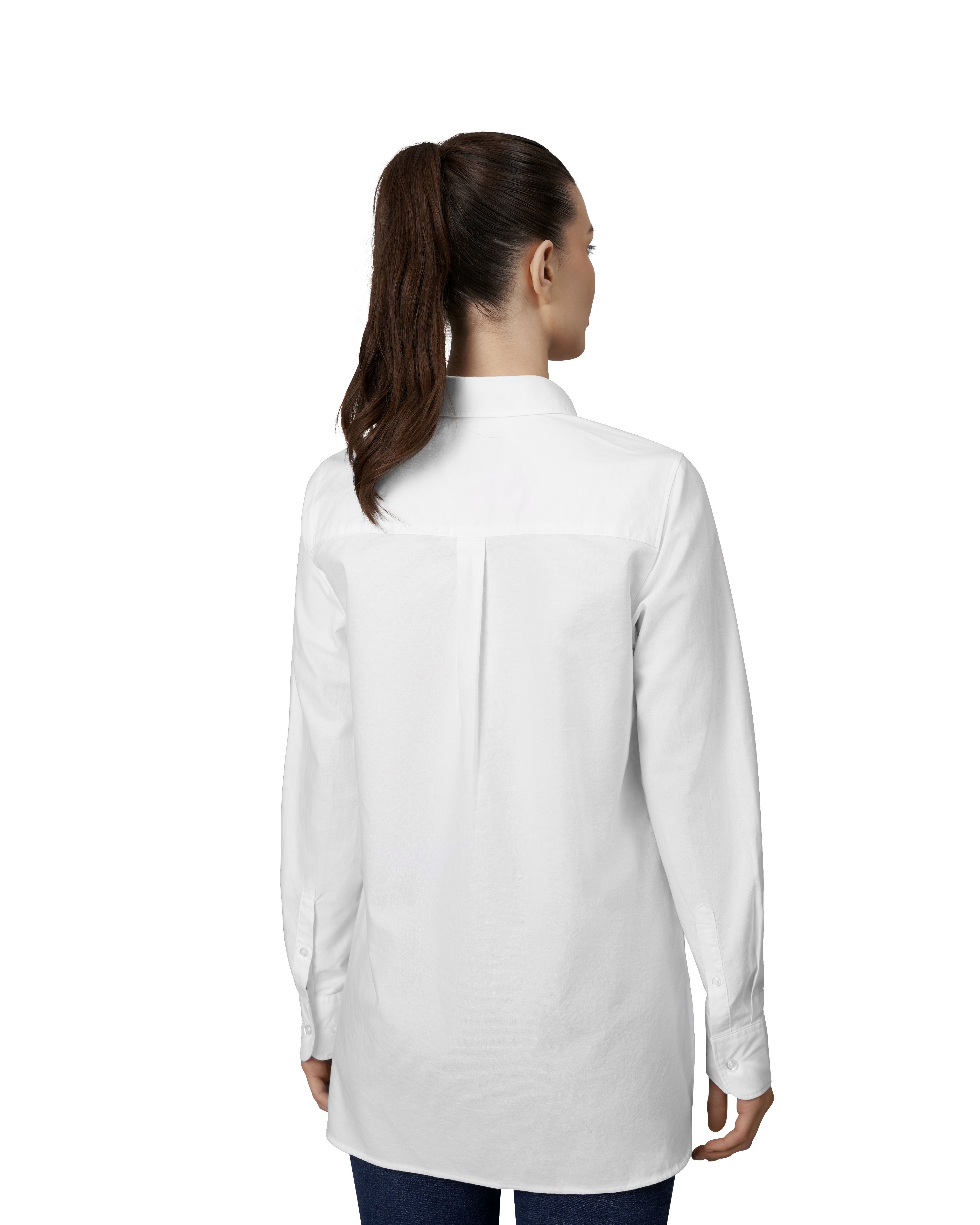 SEVEN SEAS Oxford | long | modern | damski — White — miniatura 6