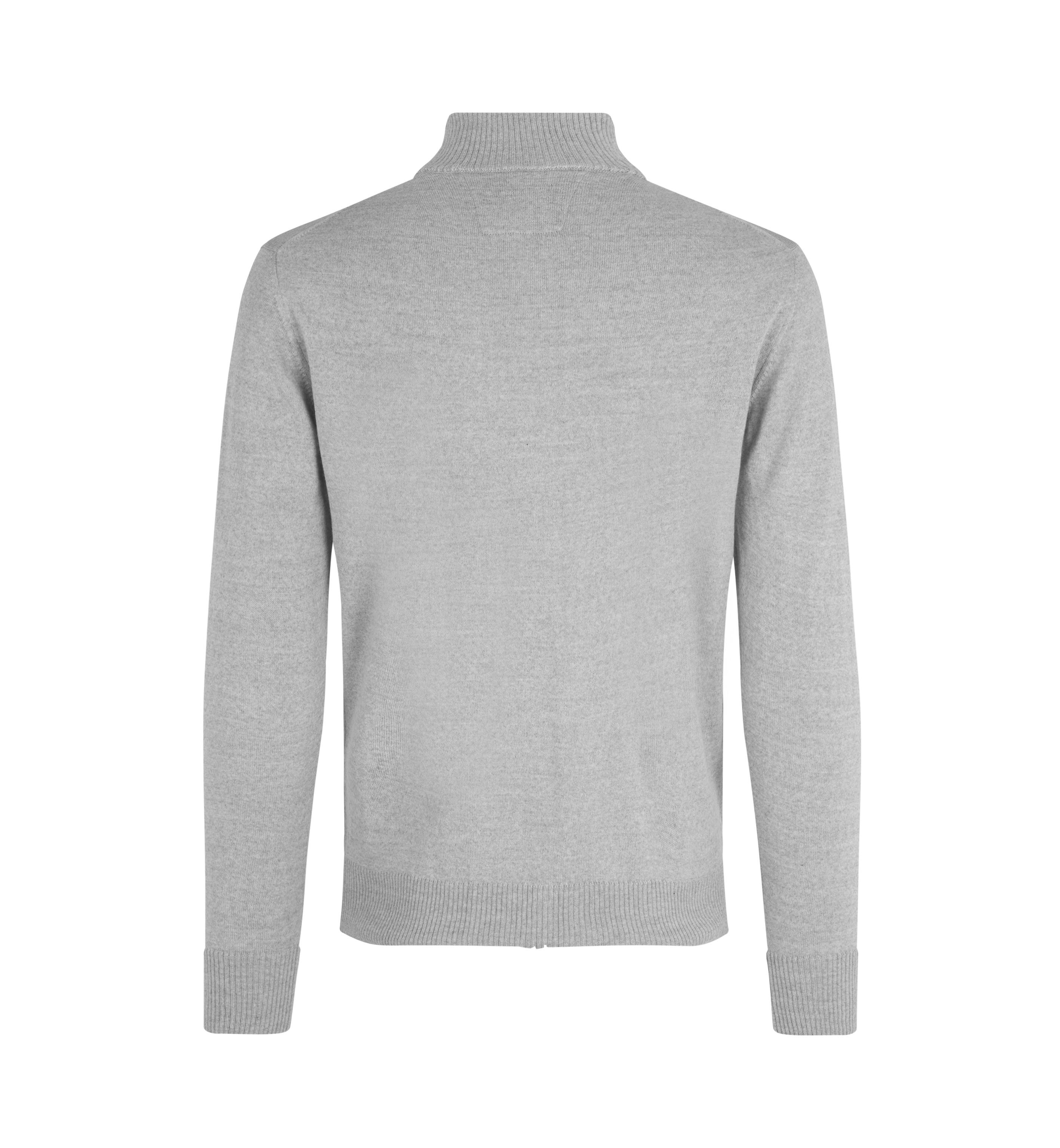 SEVEN SEAS The cardigan — Light grey melange — miniatura 2