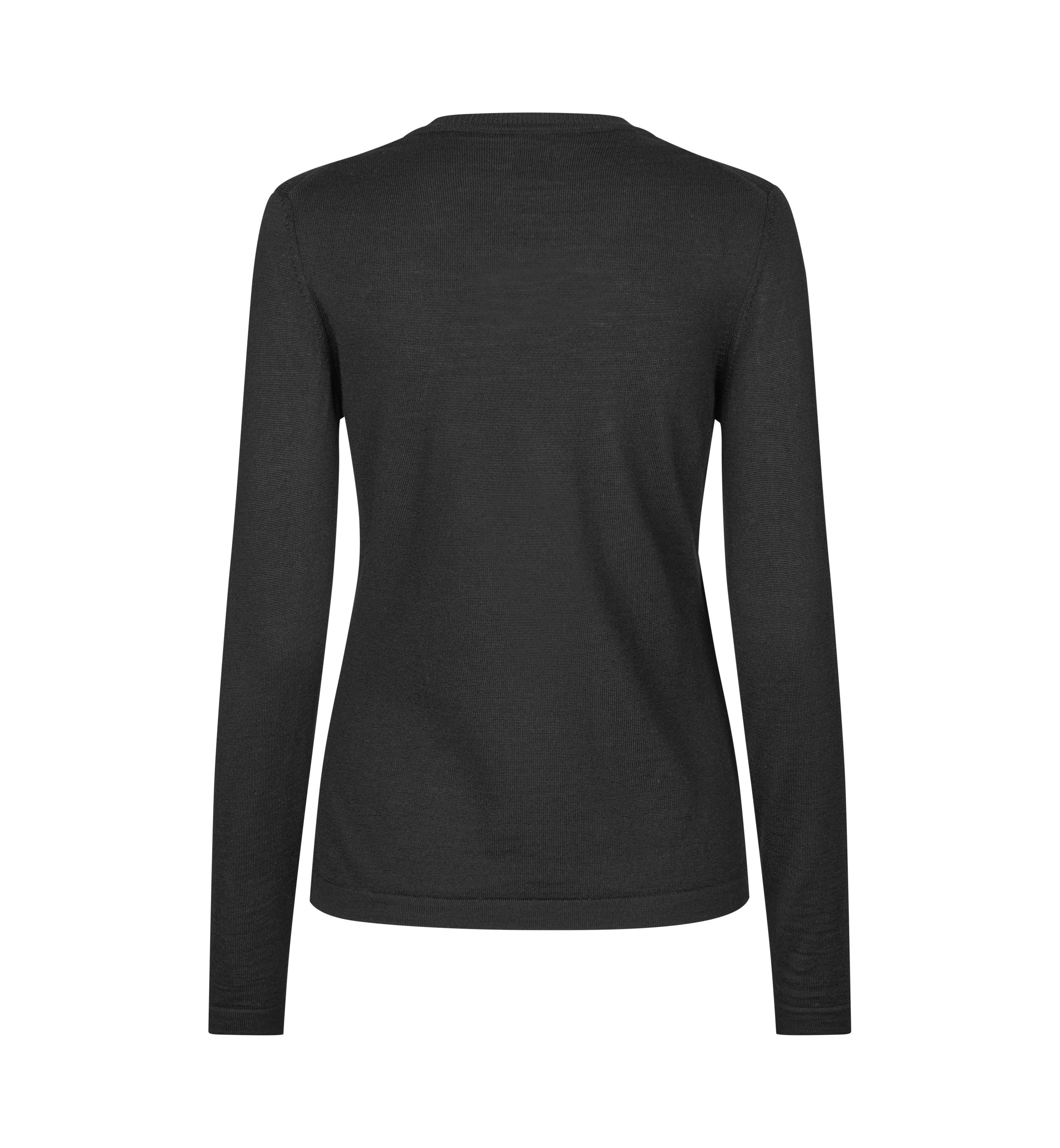 SEVEN SEAS The knit | v-neck | damski — Black — miniatura 2