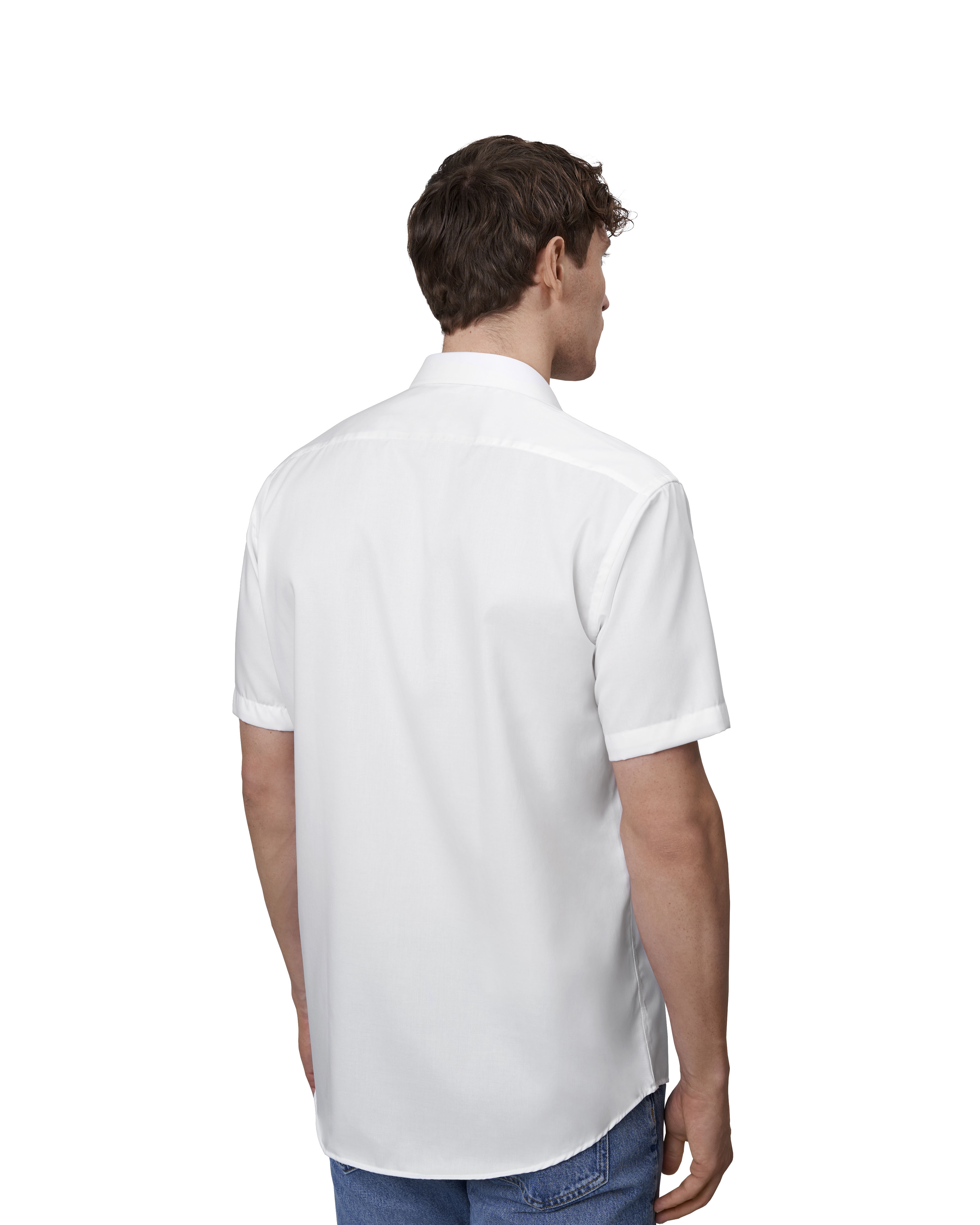 SEVEN SEAS Fine Twill | modern | s/s — White — miniatura 6
